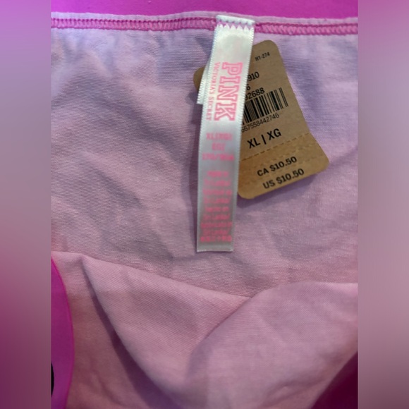 VS PINK LOGO COTTON HIPSTER PANTY - Picture 7 of 8